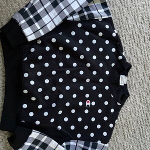 NWOT Champion polka-dot sweatshirt.